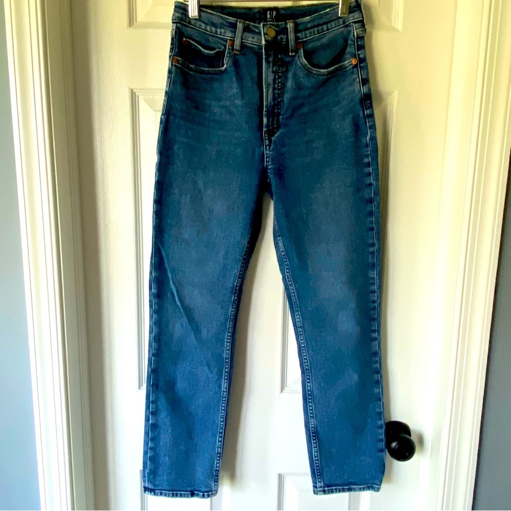 GAP CIGARETTE JEANS - 28